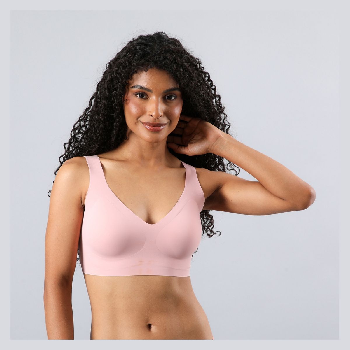 FLORES - Sostén Seamless Classic Mujer Flores