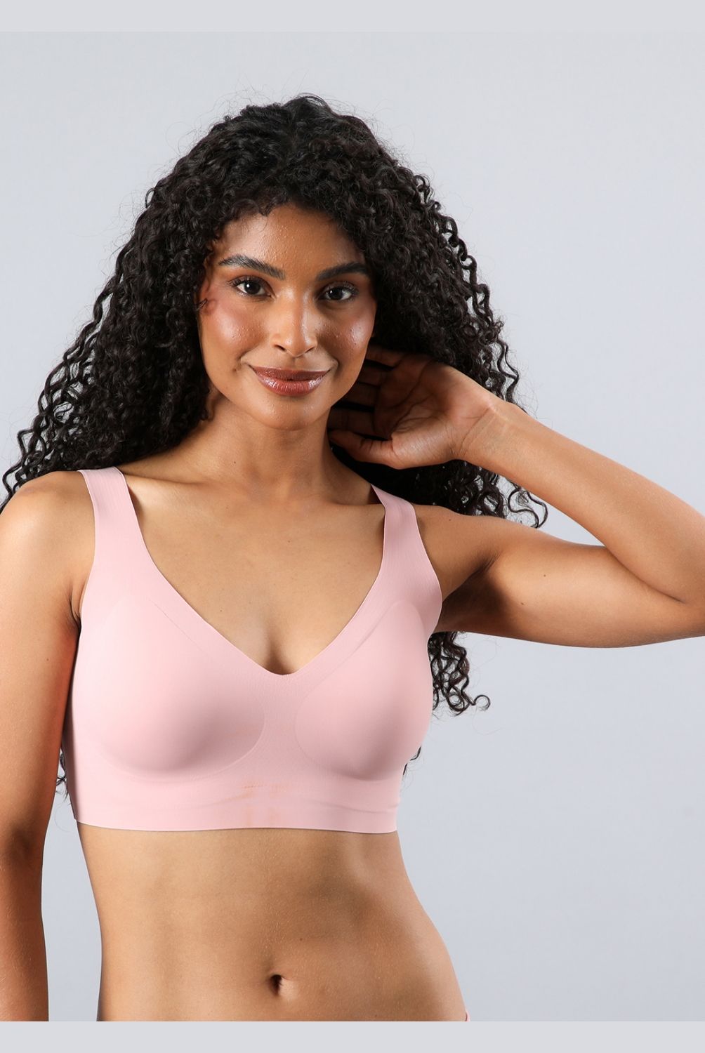 FLORES - Sostén Seamless Classic Mujer Flores