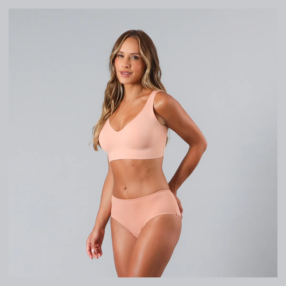 FLORES - Sostén Seamless Classic Mujer Flores