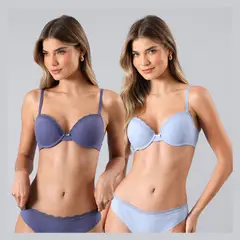 FLORES - Pack de 2 Sostenes Perfect Balconet Mujer