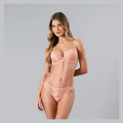FLORES - Sostén Push Up Mujer