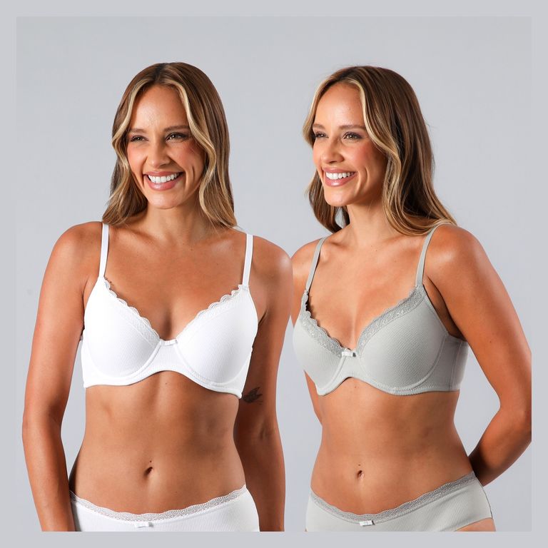 Pack de 2 Sosten Perfect Cover Mujer