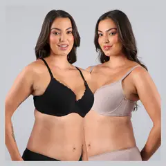 FLORES - Pack de 2 Sosten Perfect Cover Mujer