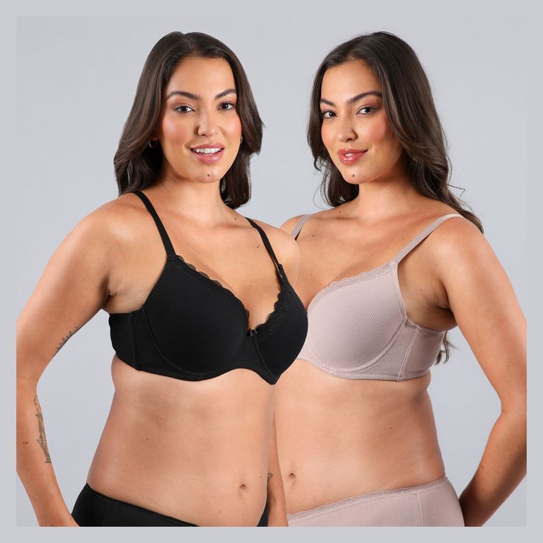 Pack de 2 Sosten Perfect Cover Mujer