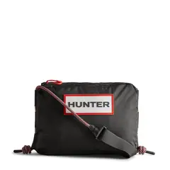 HUNTER - Bolso Travel Ripstop Negro Unisex