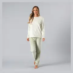FLORES - Pijama Cuello Haggy Mujer