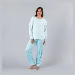 FLORES - Pijama Cuello Haggy Mujer