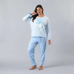 FLORES - Pijama Polera Ajustable En Pretina Mujer