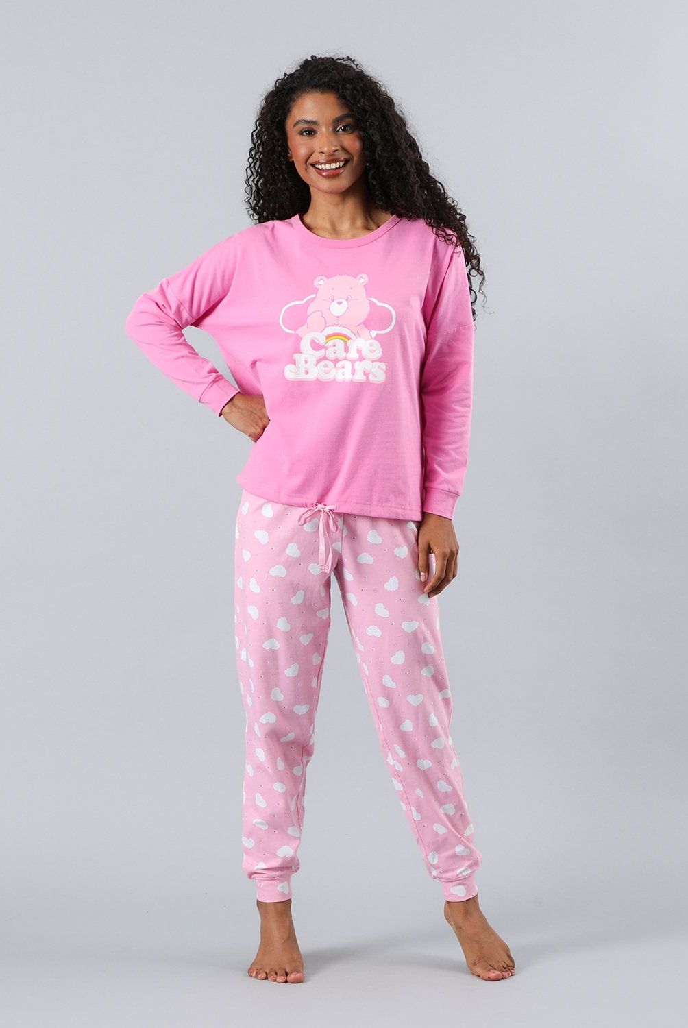 FLORES - Pijama Polera Ajustable En Pretina Mujer Flores