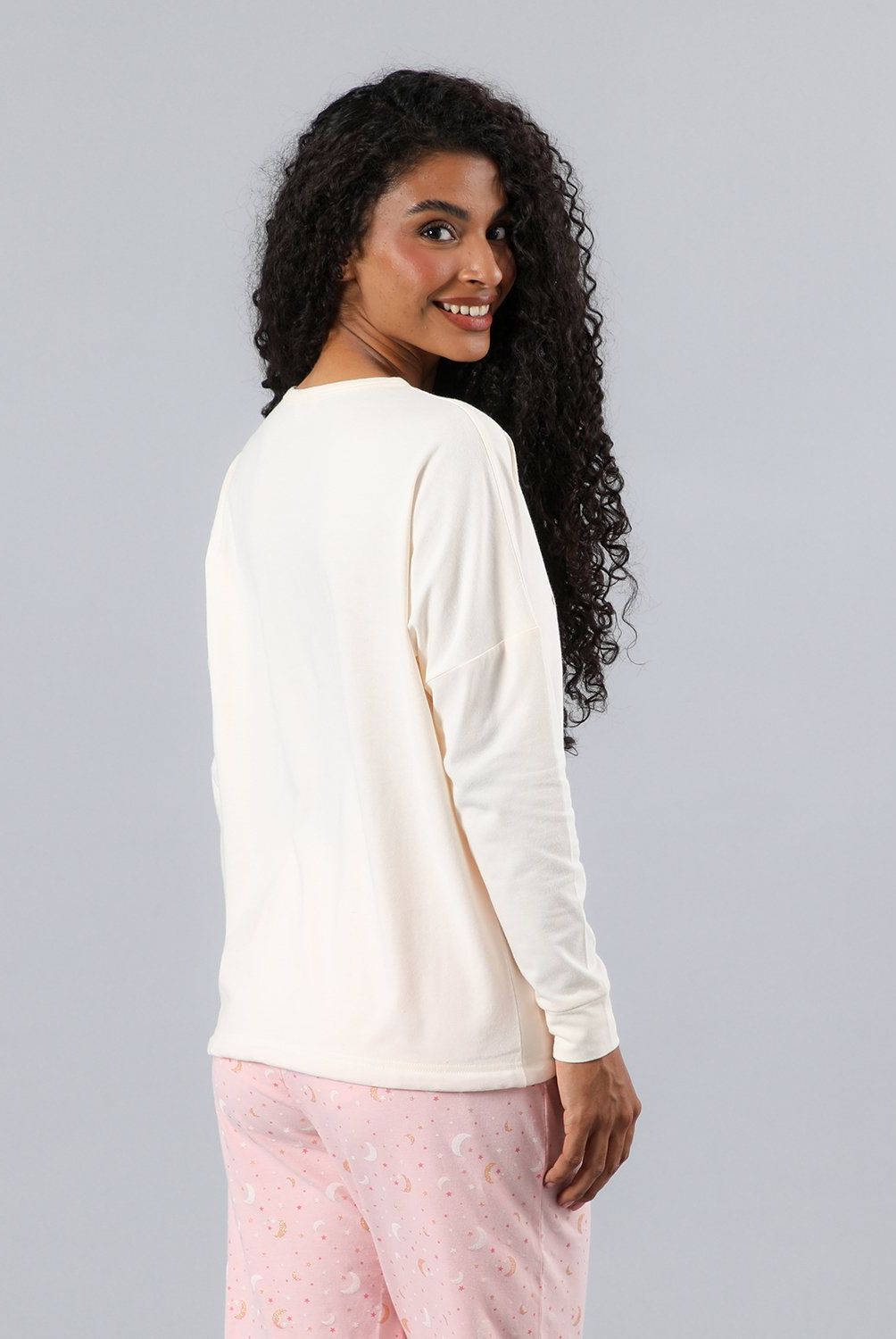 FLORES - Pijama Polera Ajustable En Pretina Mujer Flores