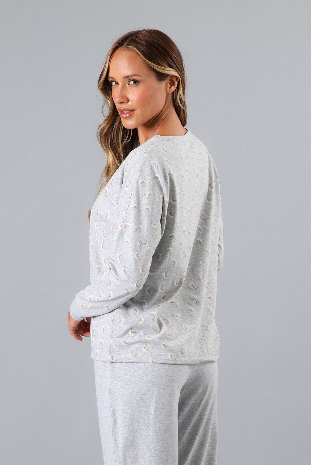 FLORES - Pijama Polera Ajustable En Pretina Mujer Flores