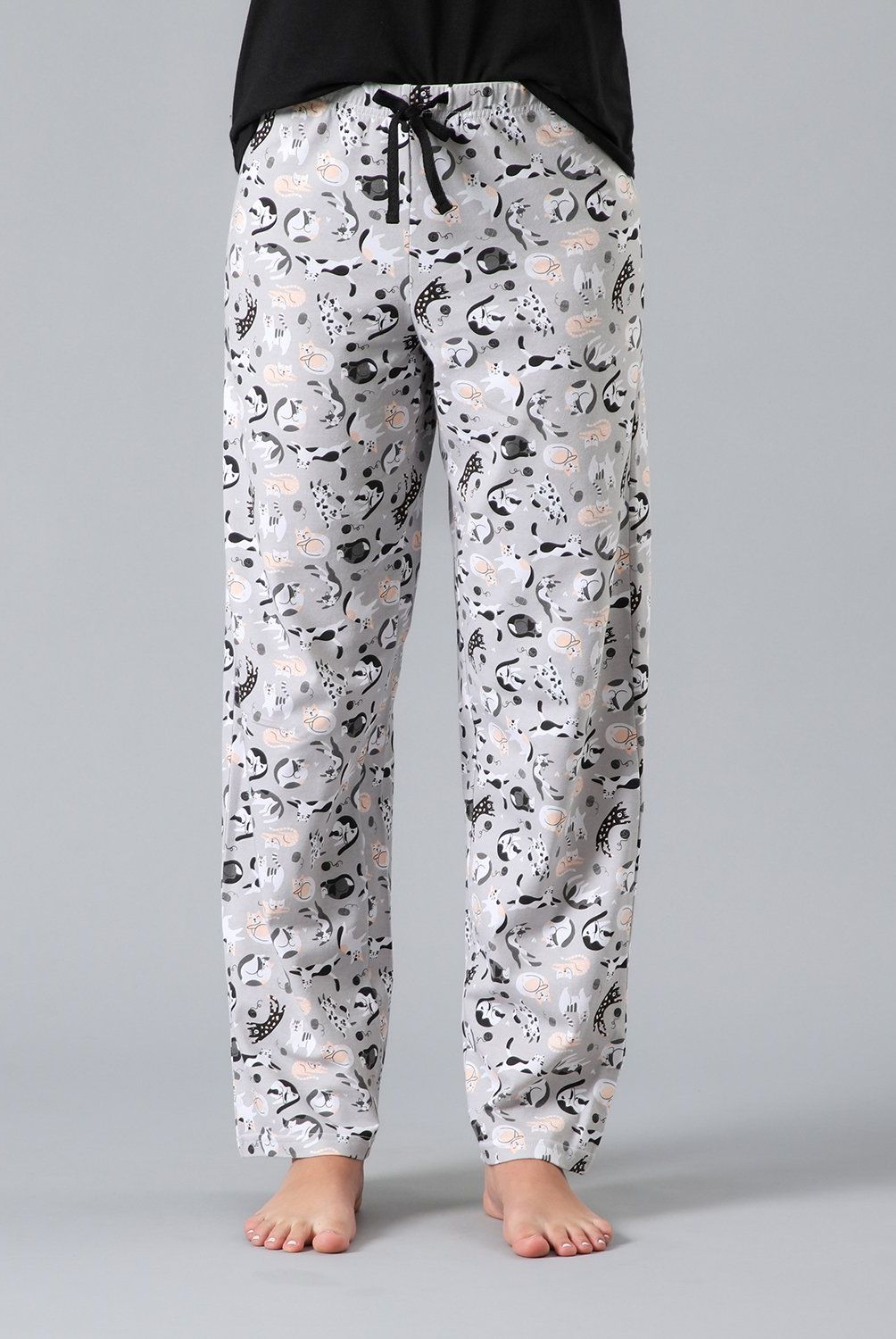 FLORES - Pijama Cuello Redondo Mujer Flores