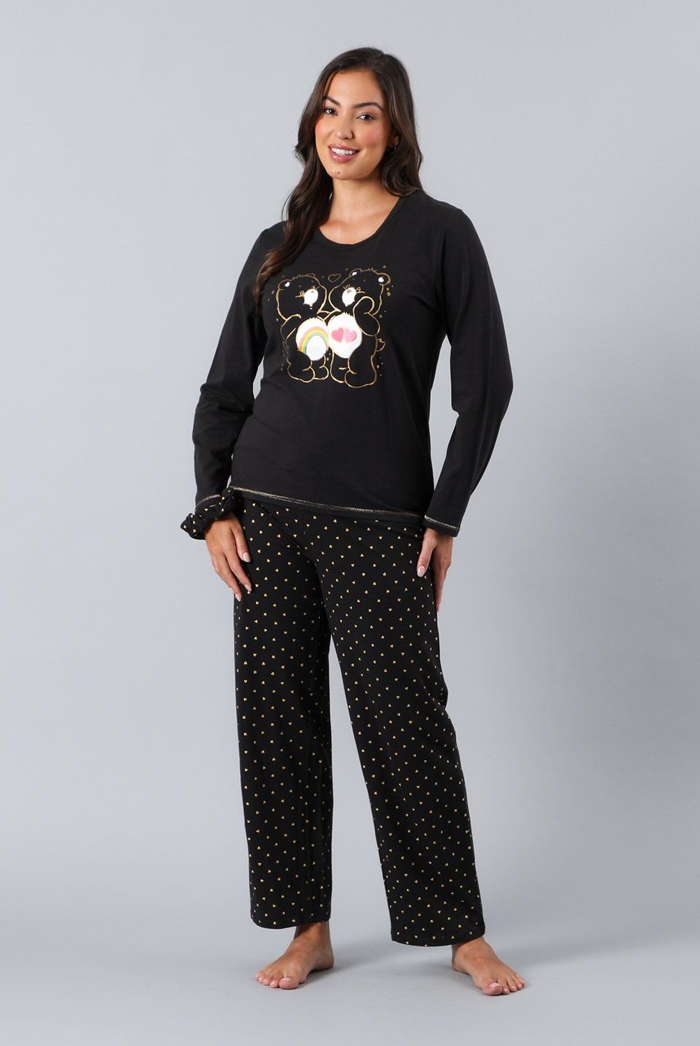 FLORES - Pijama Cuello Redondo Mujer Flores