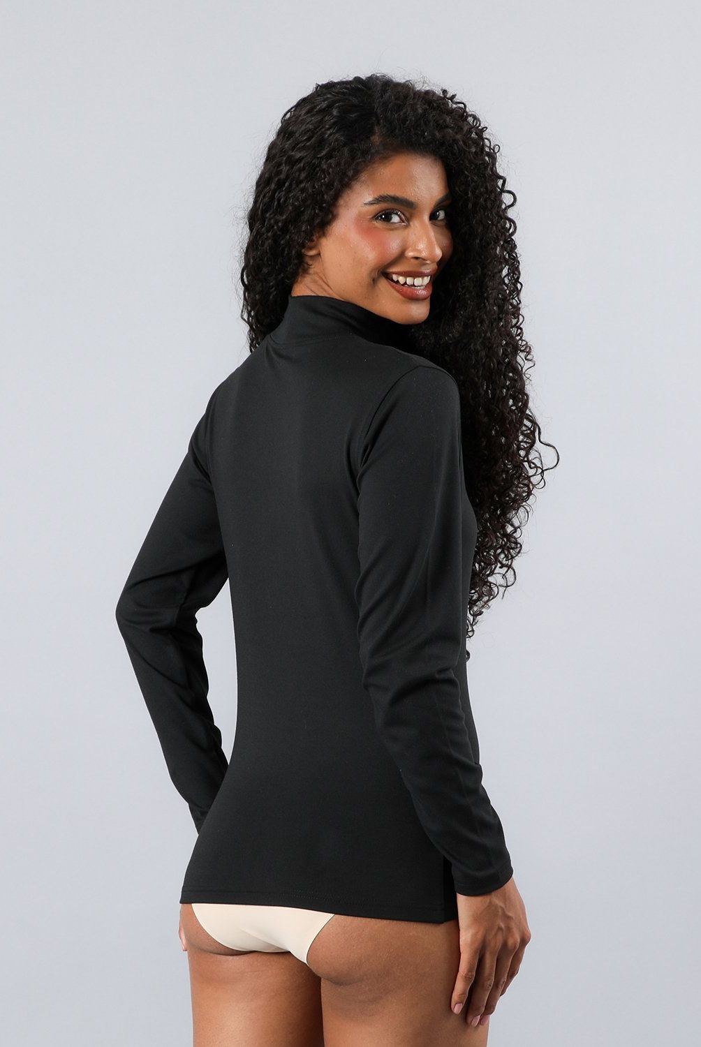FLORES - Camiseta Termica Mujer Flores