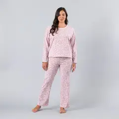 FLORES - Pijamas Top + Pantalon En Caja Mujer