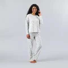 FLORES - Pijamas Top + Pantalon En Caja Mujer