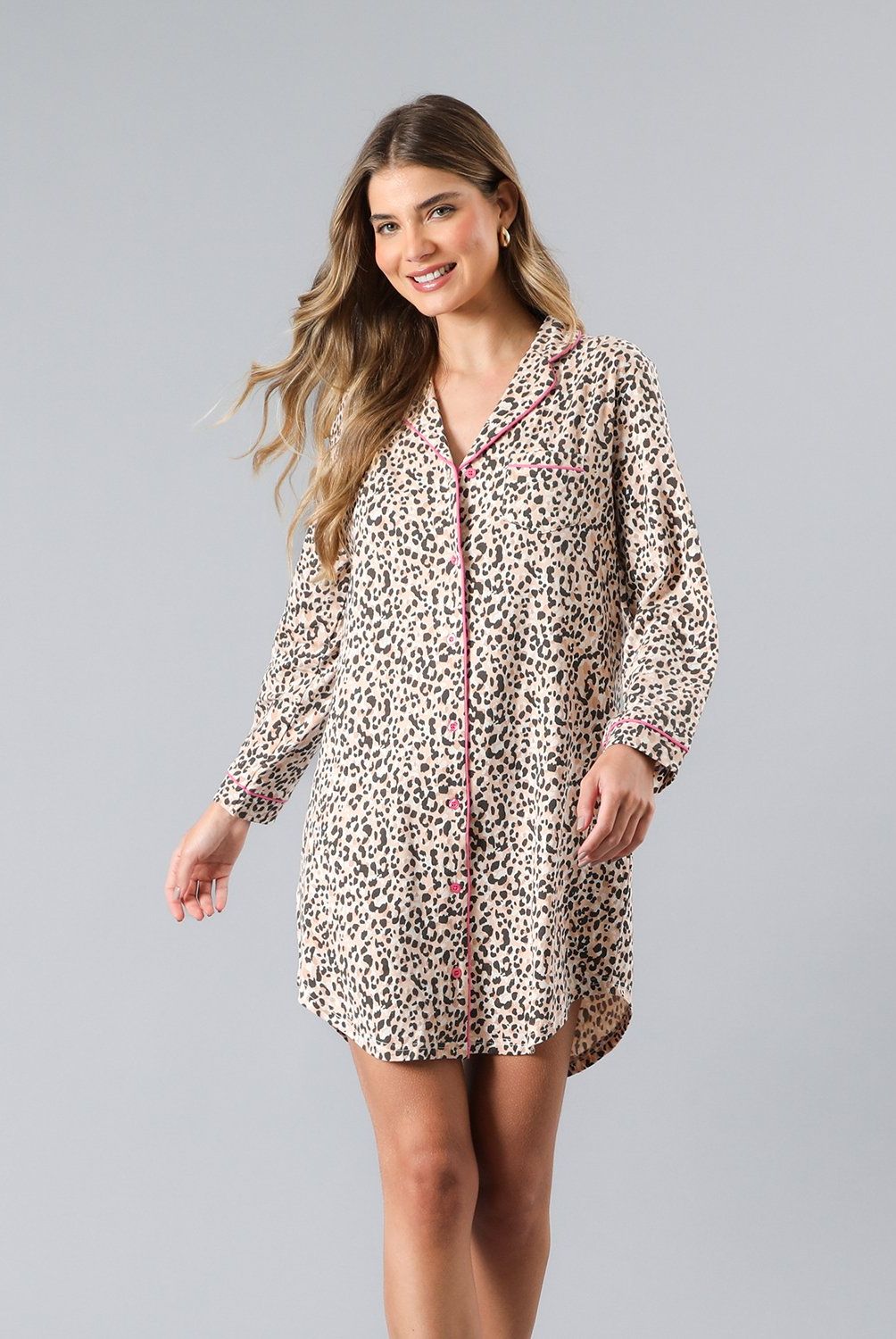 FLORES - Camisola Camisera Mujer Flores