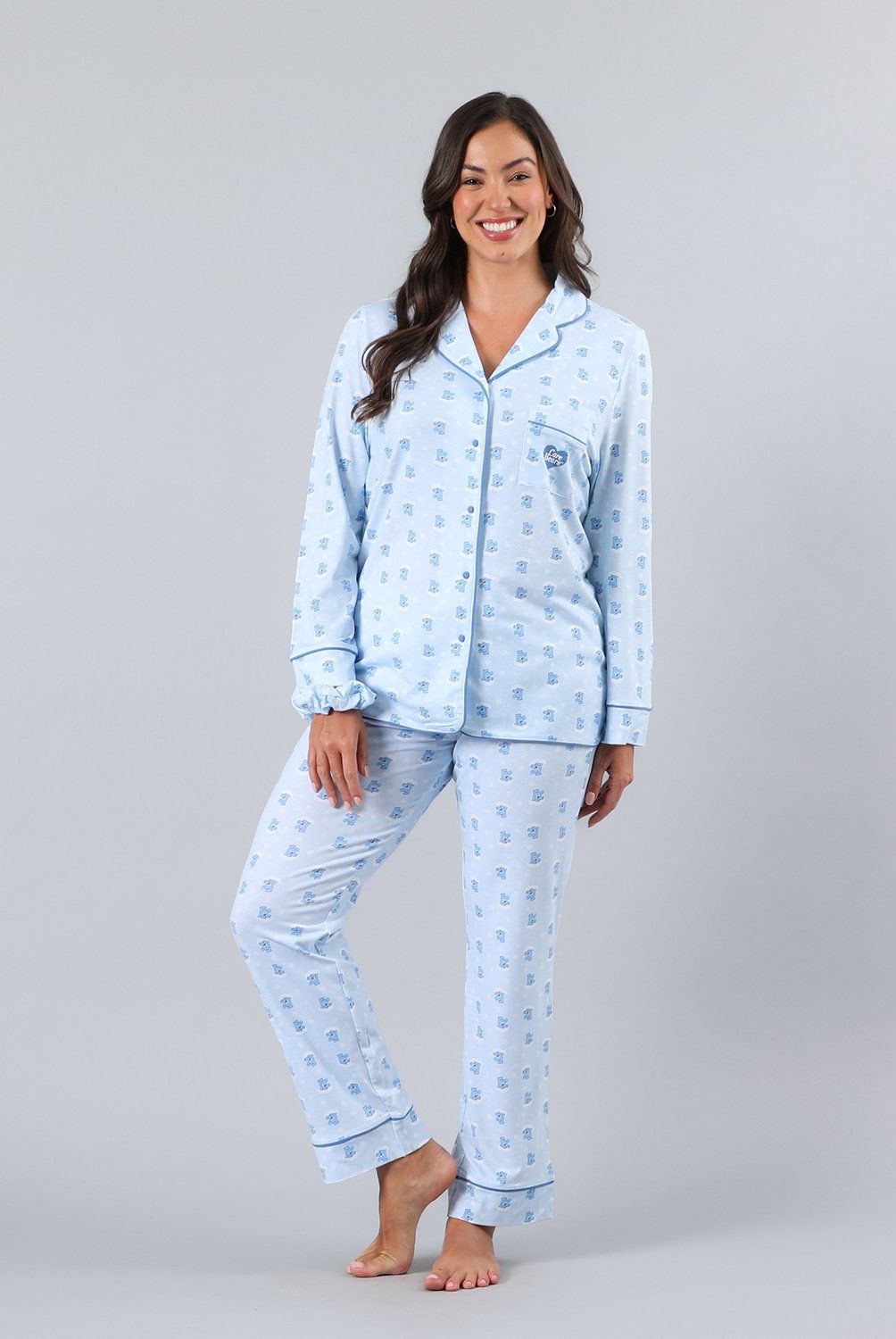 FLORES - Set Camisero + Pantalon Mujer Flores