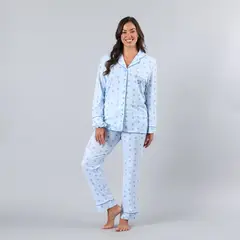 FLORES - Set Camisero + Pantalon Mujer