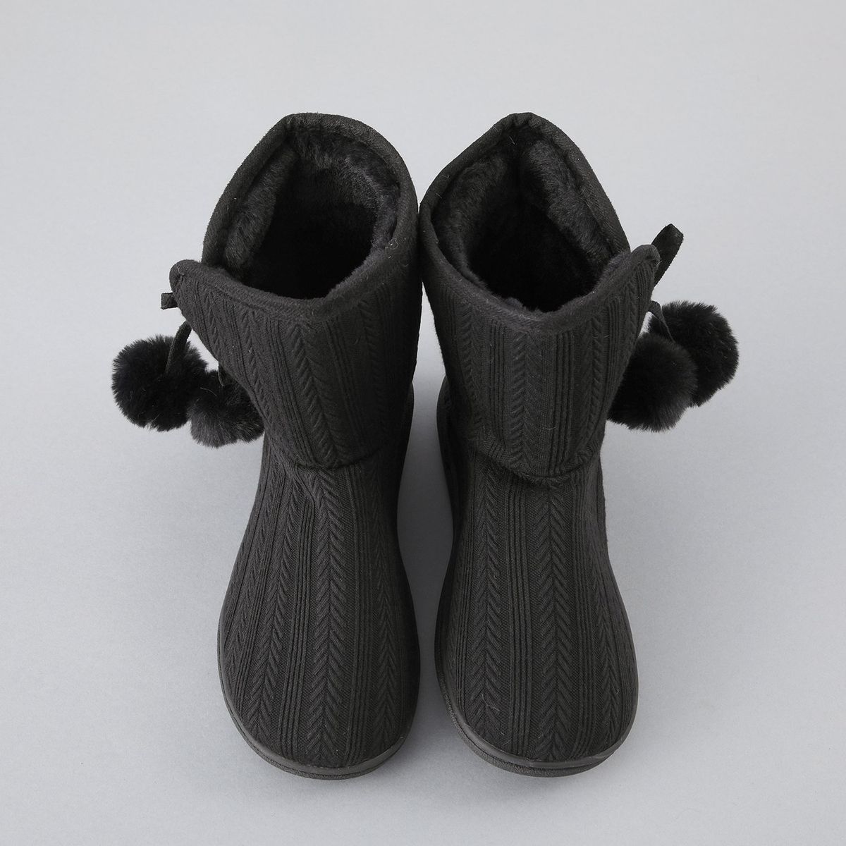 FLORES - Bota Tejida Mujer Flores