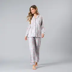 FLORES - Set Camisero + Pantalon Mujer