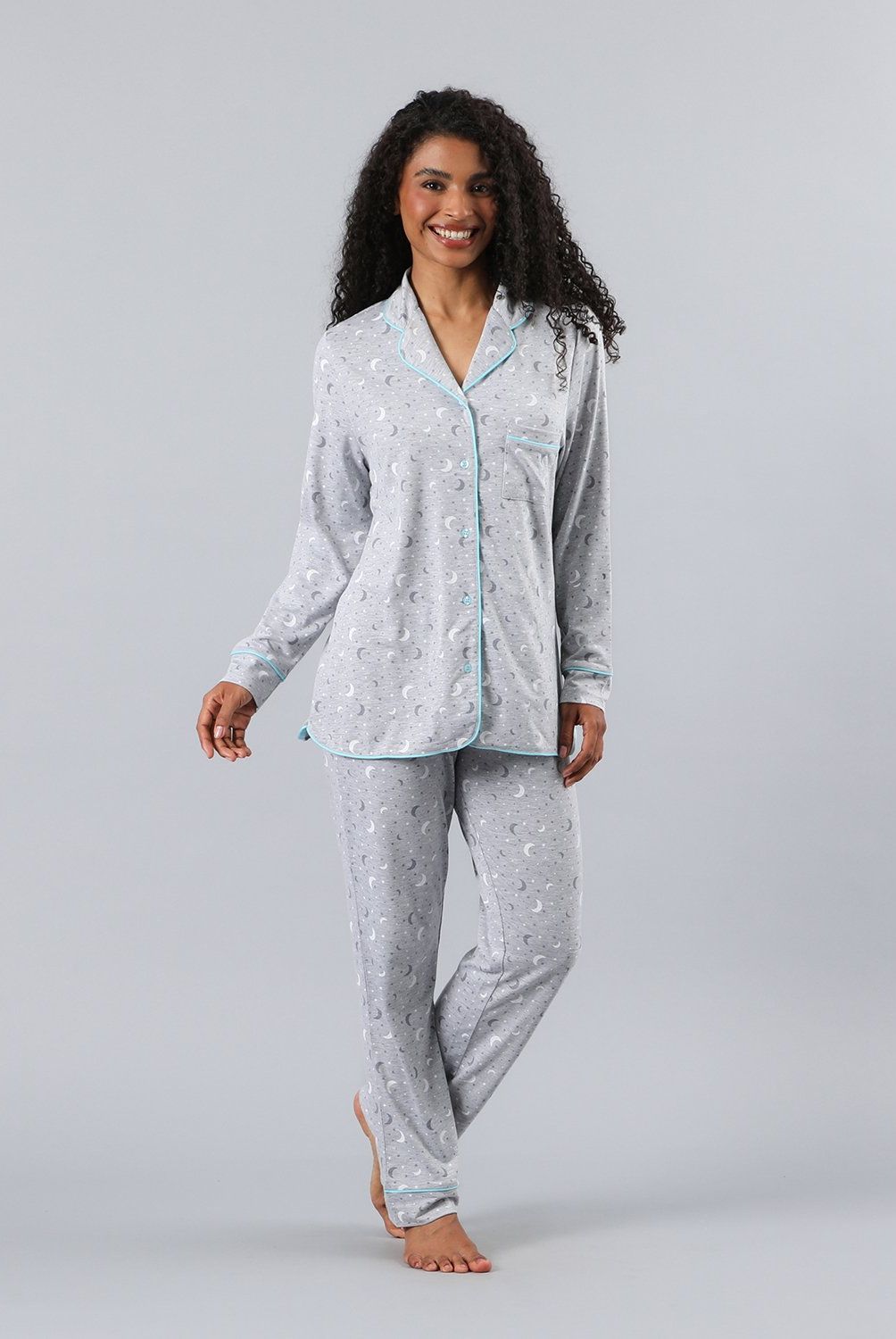 FLORES - Set Camisero + Pantalon Mujer Flores
