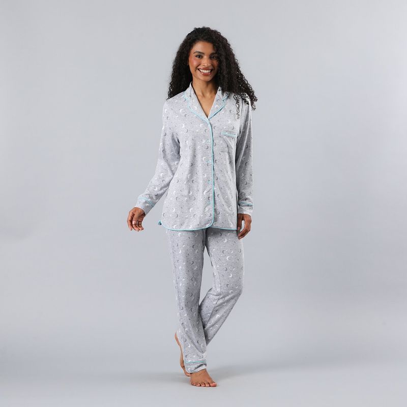 FLORES - Set Camisero + Pantalon Mujer Flores
