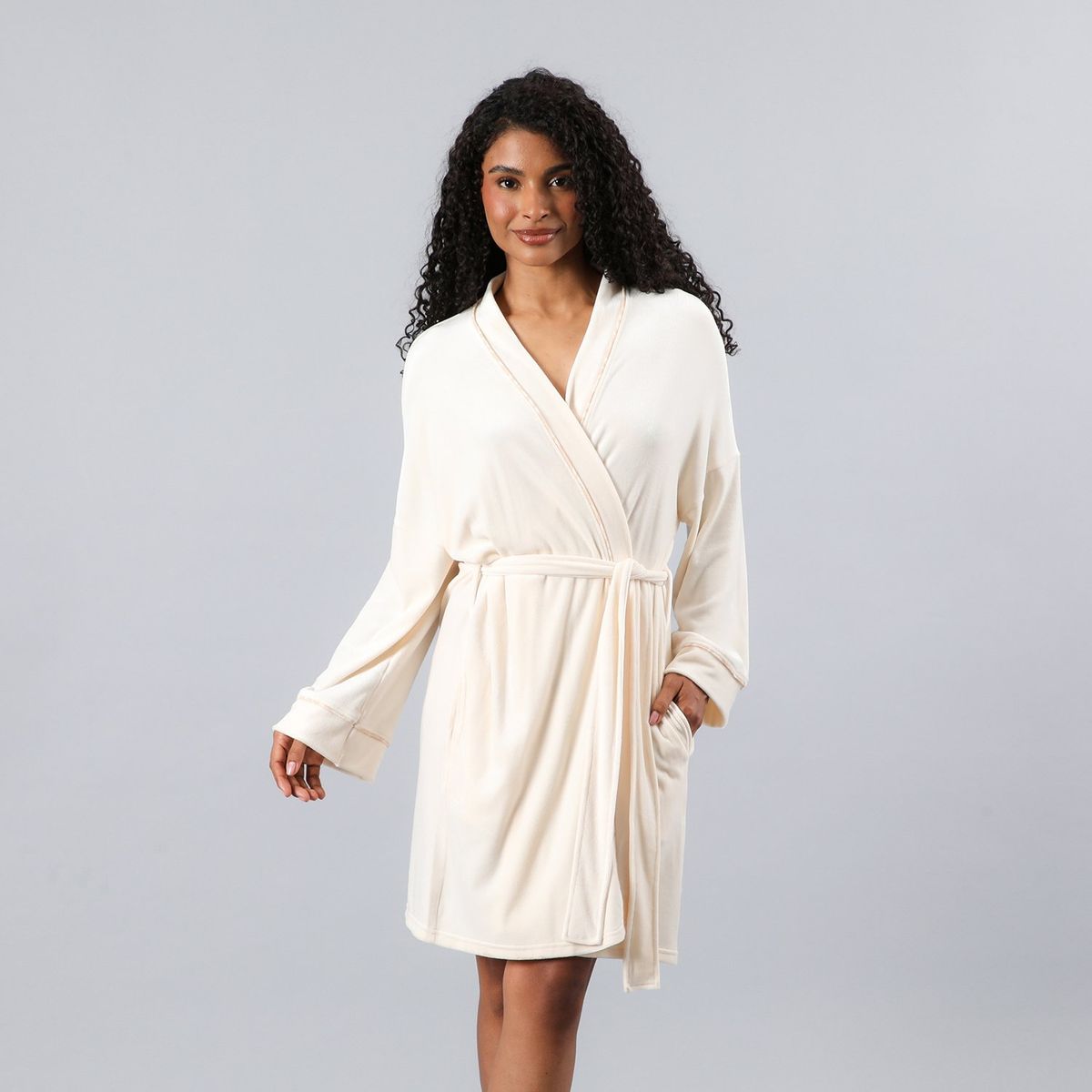 FLORES - Bata Haggy Midi Mujer Flores