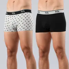 FLORES - Pack de 3 Boxer Corto Mujer