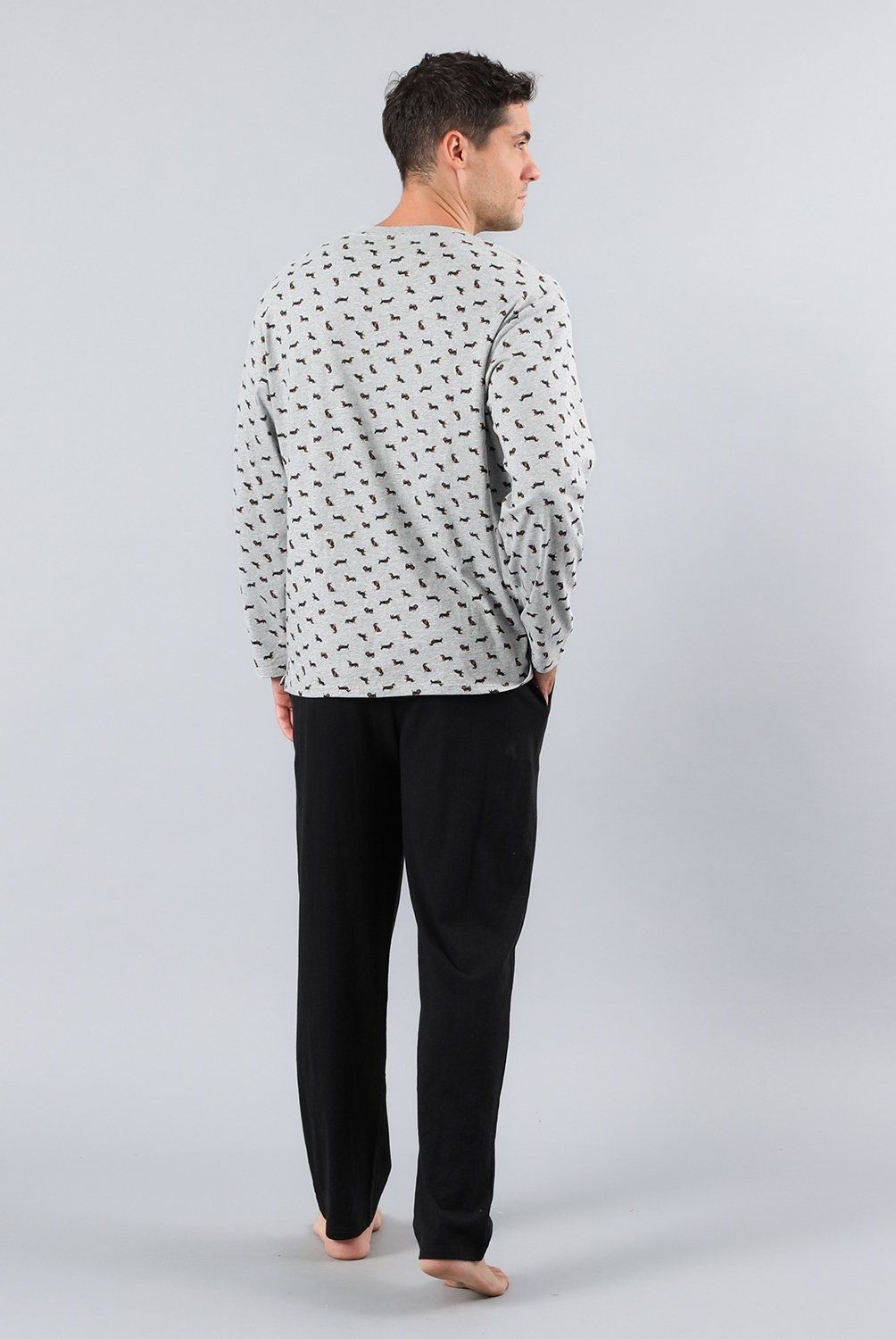 FLORES - Pijama Fls Escote V Mujer Flores