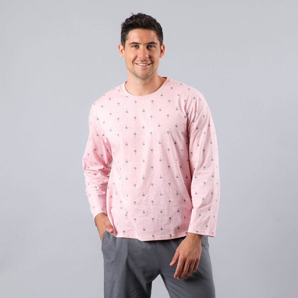 FLORES - Pijama Manga Larga Flores