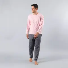 FLORES - Pijama Fls Escote V Mujer