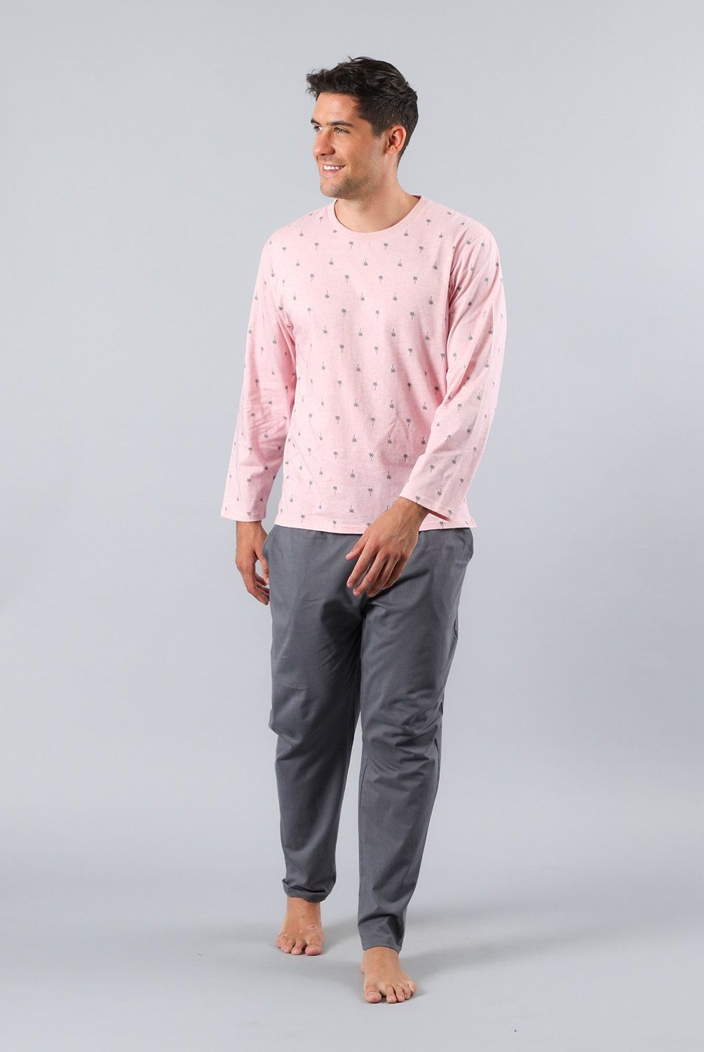 FLORES - Pijama Fls Escote V Mujer Flores