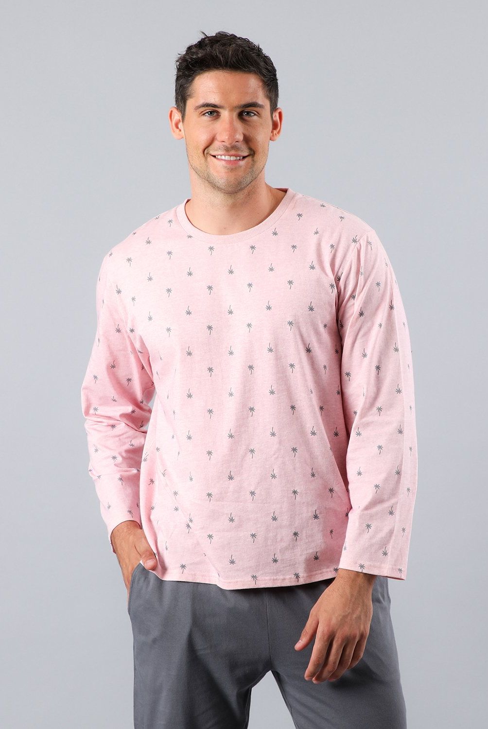 FLORES - Pijama Fls Escote V Mujer Flores