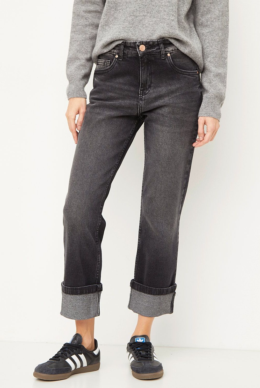 BASEMENT - Jeans Slim Tiro Medio Mujer Basement