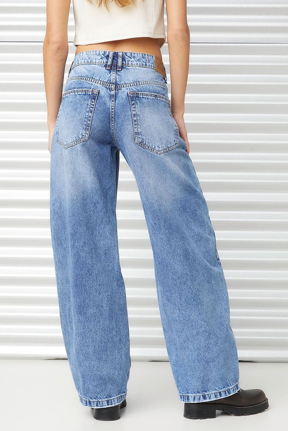 AMERICANINO - Jeans Skinny Tiro Medio Mujer Americanino