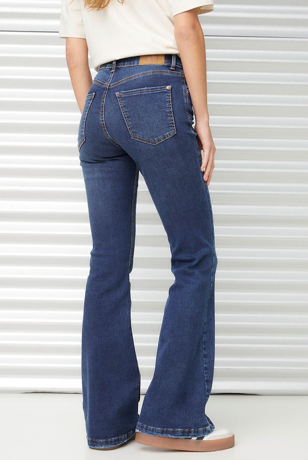 AMERICANINO - Jeans Balloon Tiro Medio Mujer Americanino