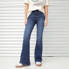AMERICANINO - Jeans Balloon Tiro Medio Mujer