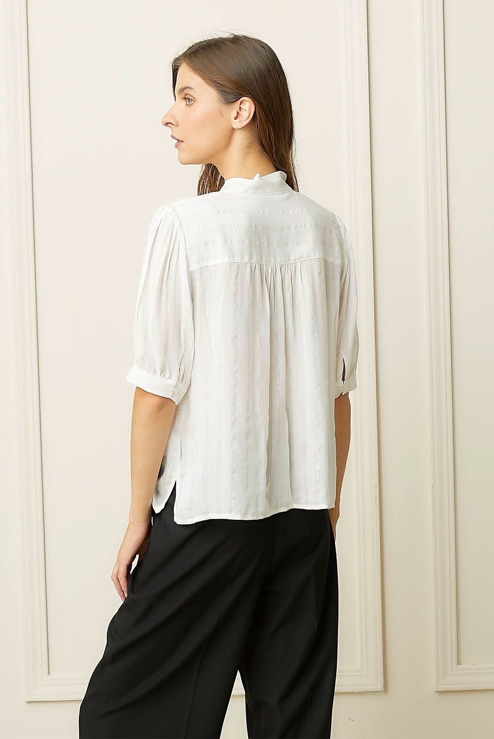 BASEMENT - Blusa Manga Corta Mujer Basement