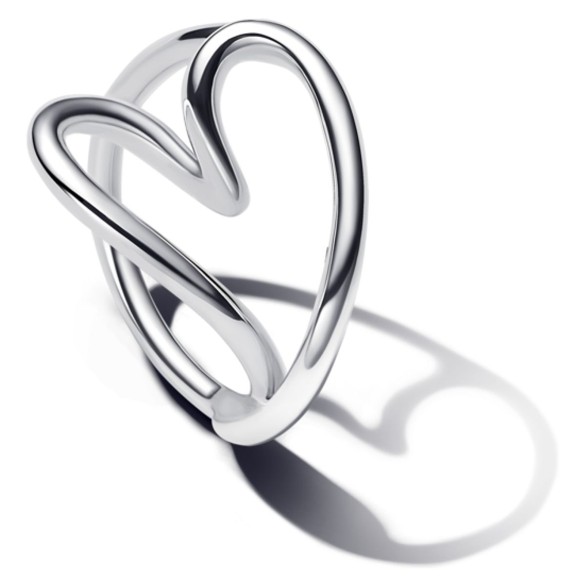 PANDORA - Anillo Corazon De Plata Mujer Pandora