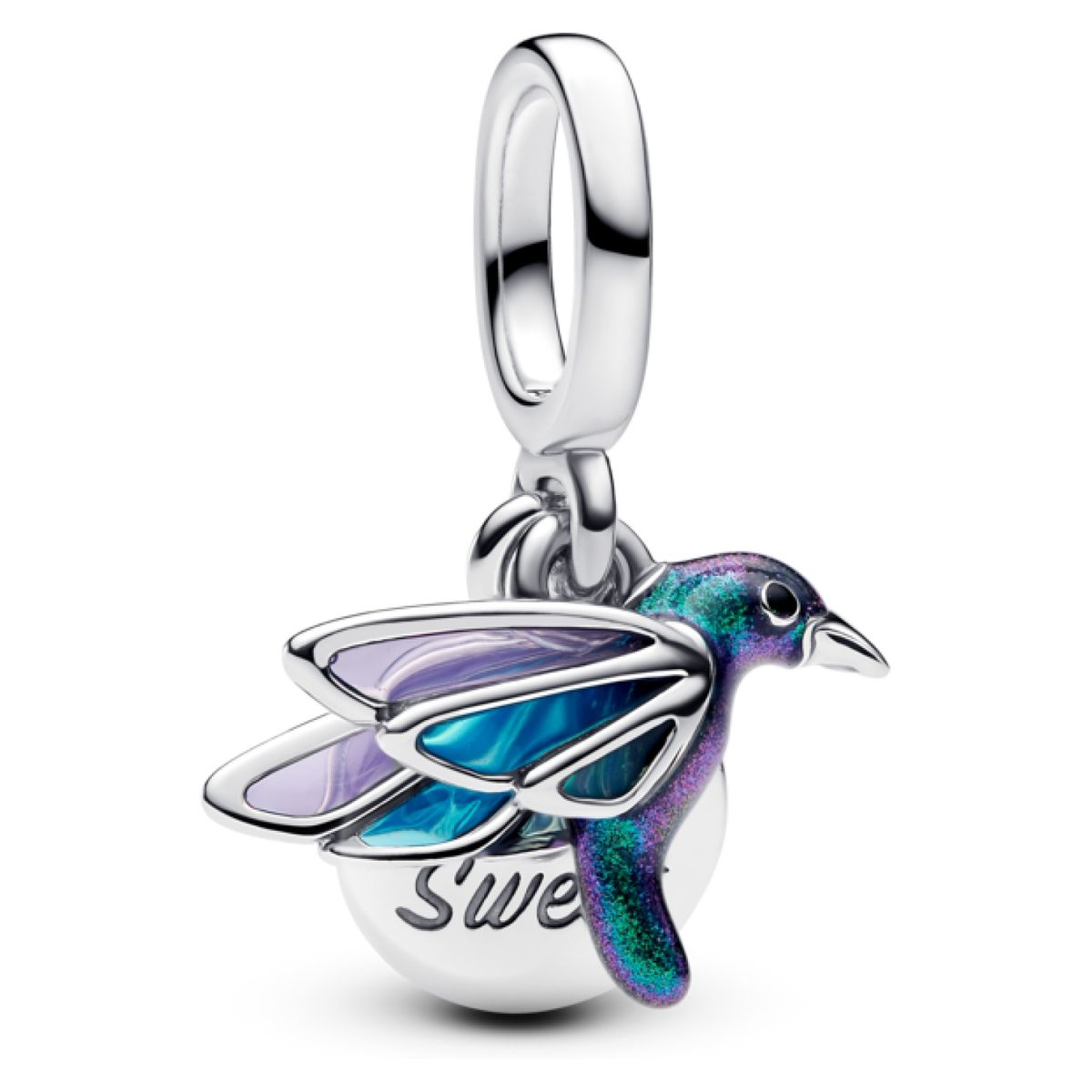 PANDORA - Charm Colgante Doble Colibrí Mujer Pandora