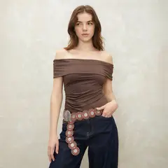 SYBILLA - Polera Manga Corta Mujer