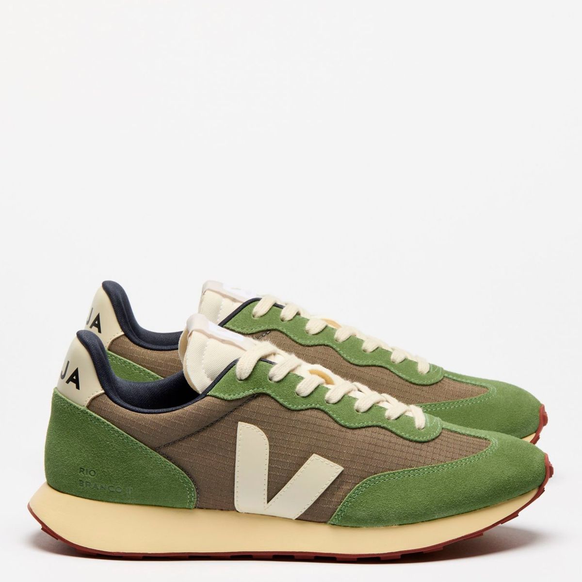 VEJA - Rio Branco Kaki Pie Zapatilla Urbana Mujer Verde Veja