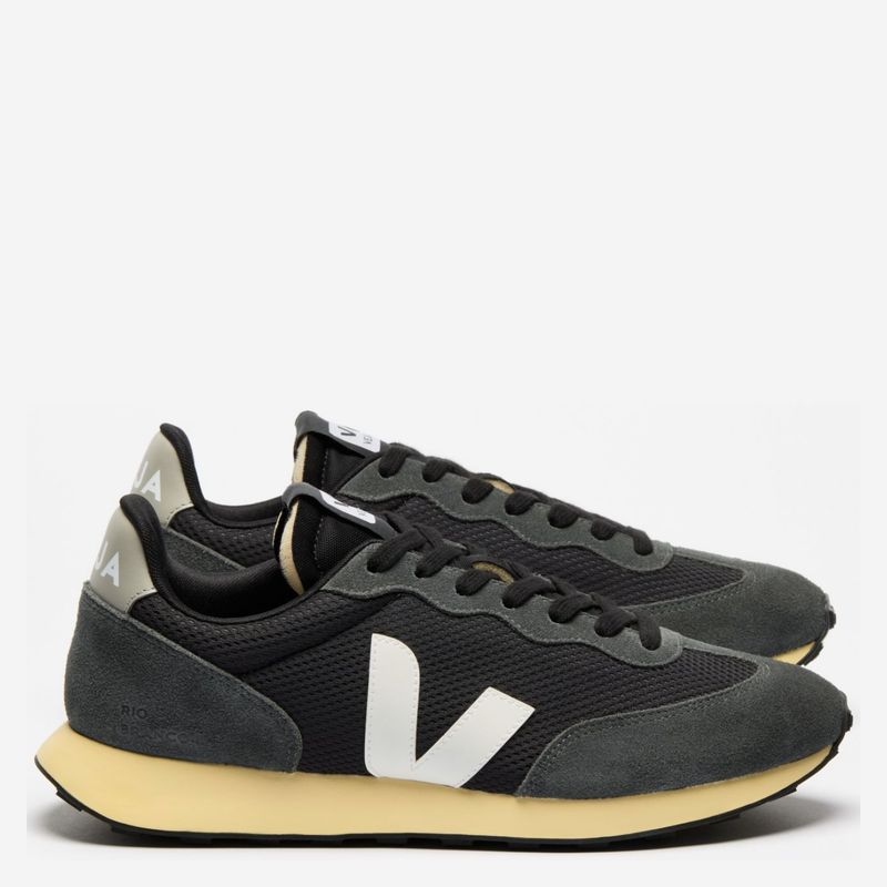 VEJA - Rio Branco Black White Zapatilla Urbana Mujer Negro Veja