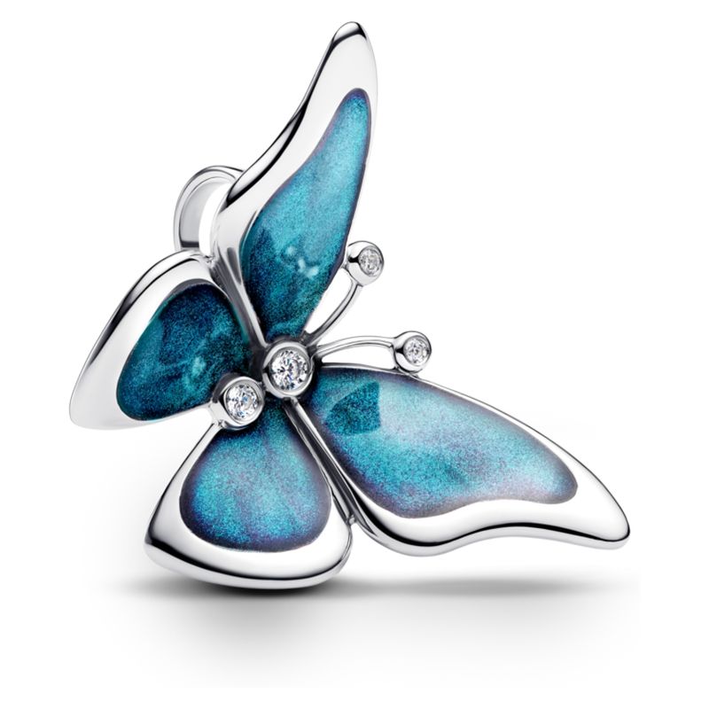PANDORA - Charm Mariposa Grande De Plata Mujer Pandora