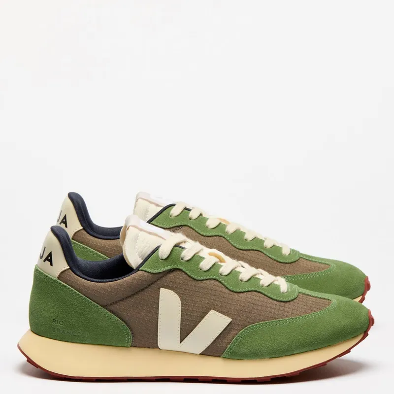 VEJA - Rio Branco Kaki Pier Zapatilla Urbana Hombre Verde Veja