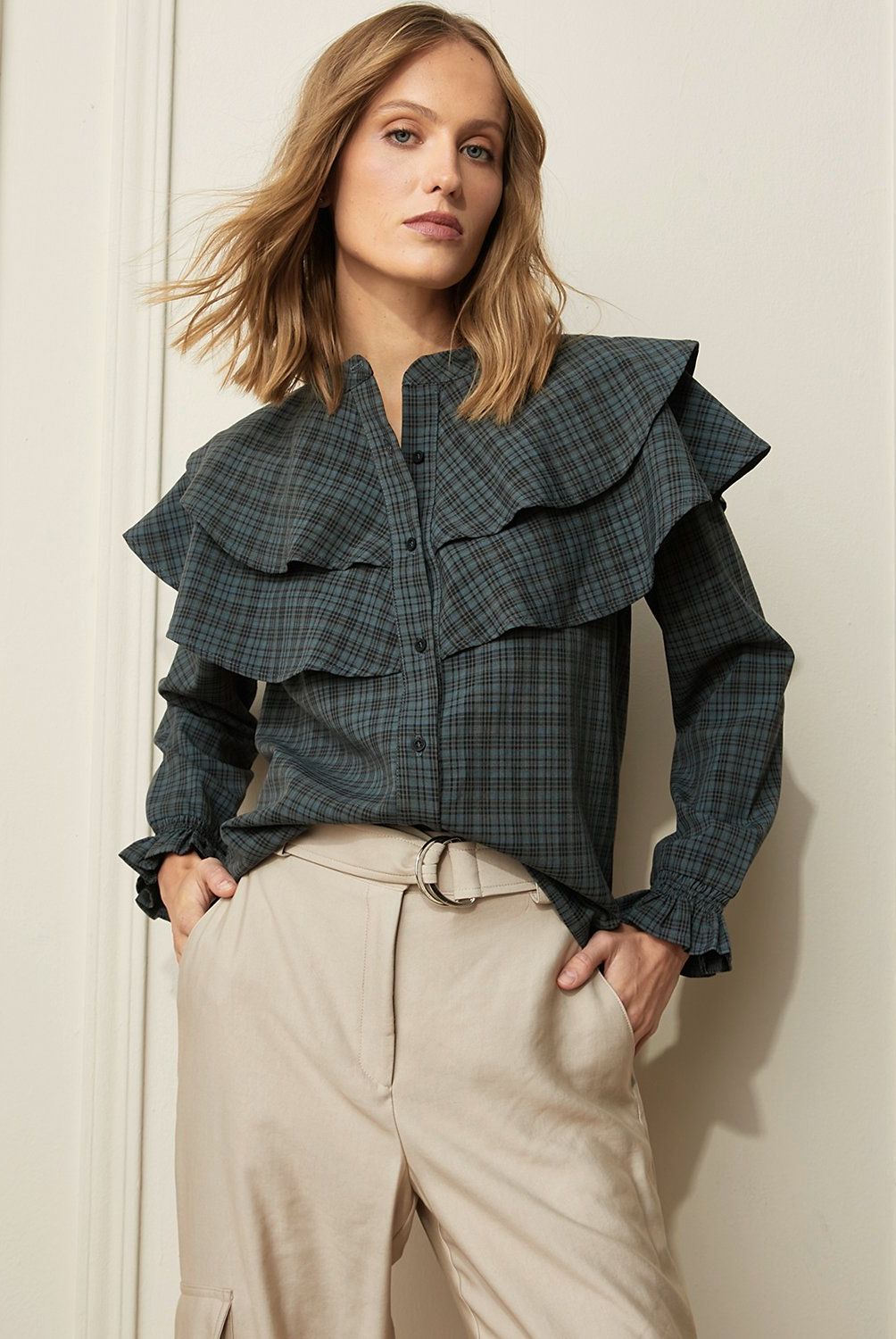 BASEMENT - Blusa Manga Larga Mujer Basement