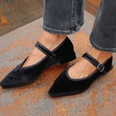 URCO - Jane Ballerina Casual Negro