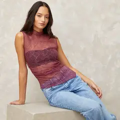 SYBILLA - Polera Sin Mangas Mujer