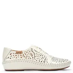 PIKOLINOS - Zapatilla Urbana Mujer Cuero Blanco